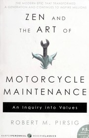 Cover of Zen and The Art of Motorcycle Maintenance