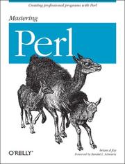 Cover of Mastering Perl