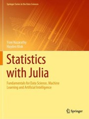 Cover of Statistics with Julia
