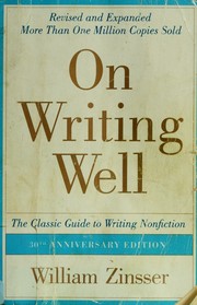 Cover of On Writing Well