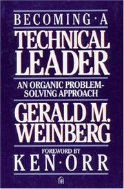 Cover of Becoming a technical leader
