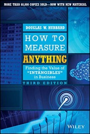 Cover of How to Measure Anything