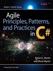Cover of Agile Principles, Patterns, and Practices in C# (Robert C. Martin Series)
